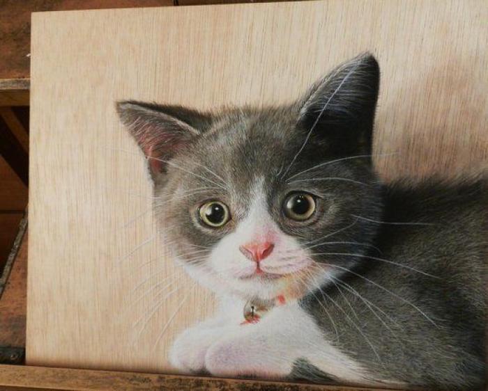 Dibujos hiperrealistas y autodidactas: así pinta Ivan Hoo