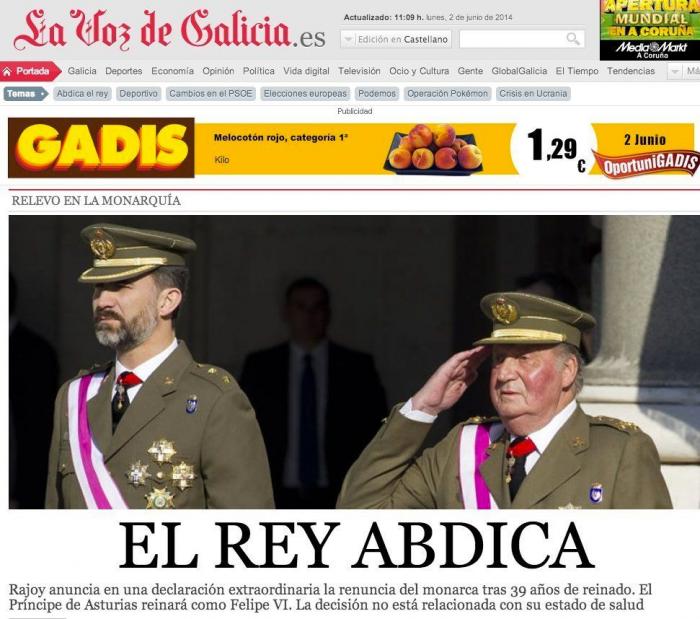 Abdica el rey: Las lesiones de Juan Carlos I (FOTO INTERACTIVA)