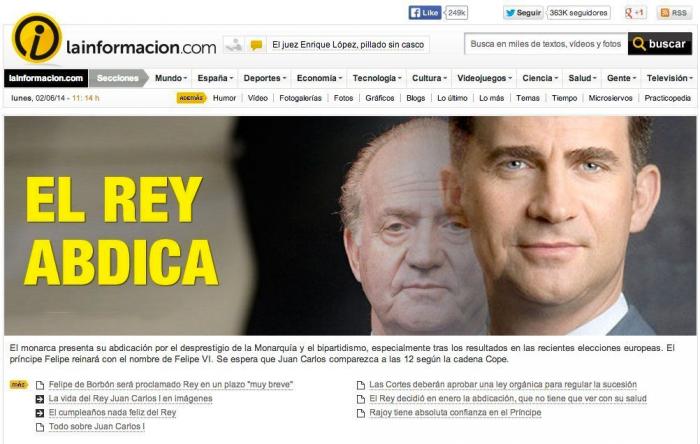 Abdica el rey: Las lesiones de Juan Carlos I (FOTO INTERACTIVA)