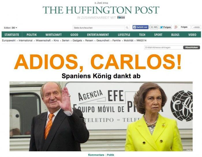 Abdica el rey: Las lesiones de Juan Carlos I (FOTO INTERACTIVA)