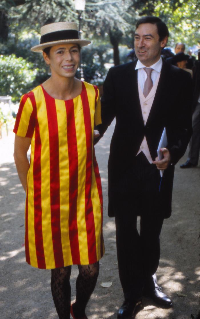 Ágatha Ruiz de la Prada se puso un burka para firmar el divorcio