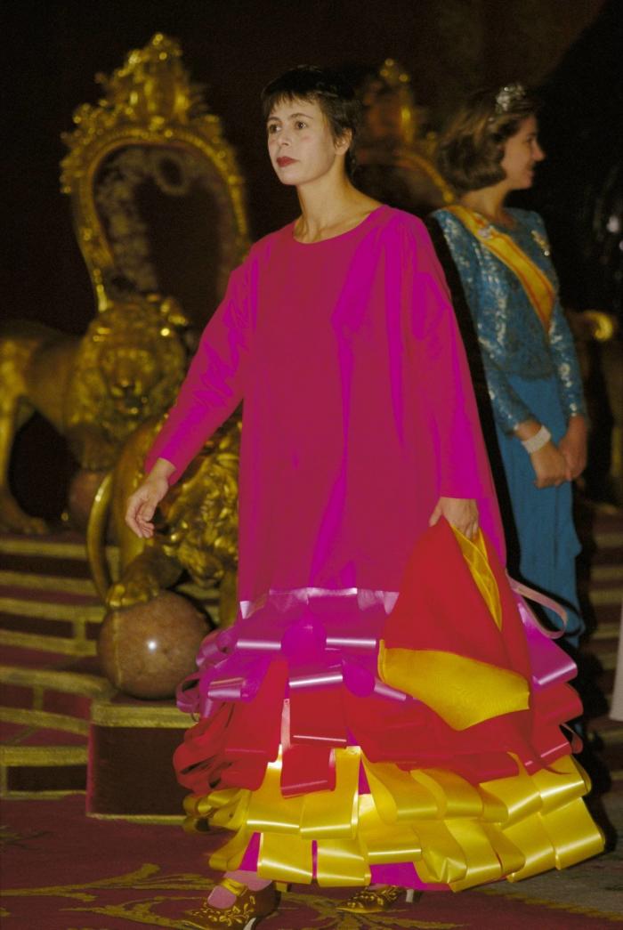 Ágatha Ruiz de la Prada se puso un burka para firmar el divorcio