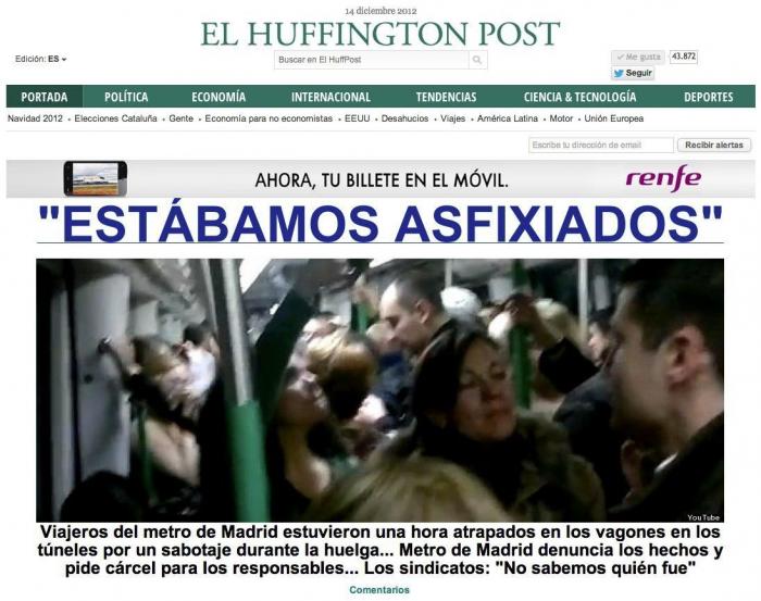 'El Huffington Post' supera los 5 millones de usuarios (y somos felices)