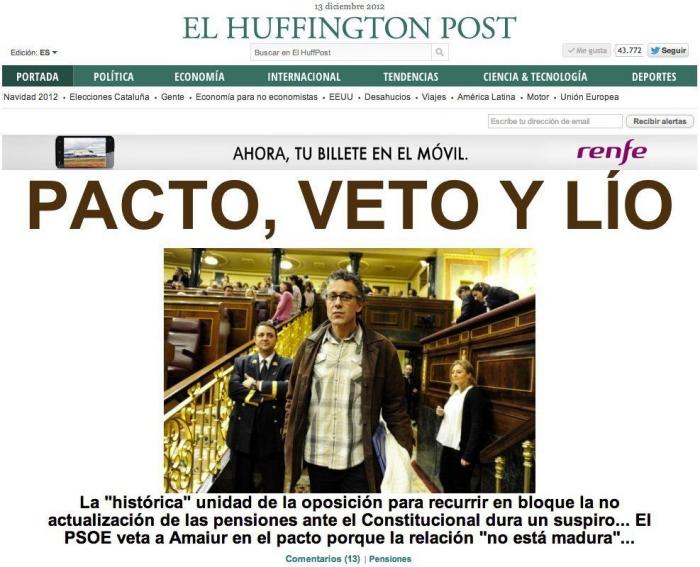 'El Huffington Post' supera los 5 millones de usuarios (y somos felices)