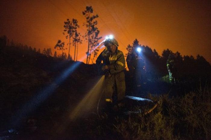 Cinco incendios calcinan más de 3.000 hectáreas en Galicia
