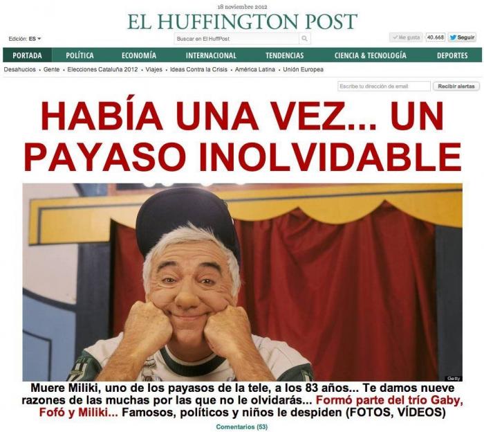'El Huffington Post' supera los 5 millones de usuarios (y somos felices)
