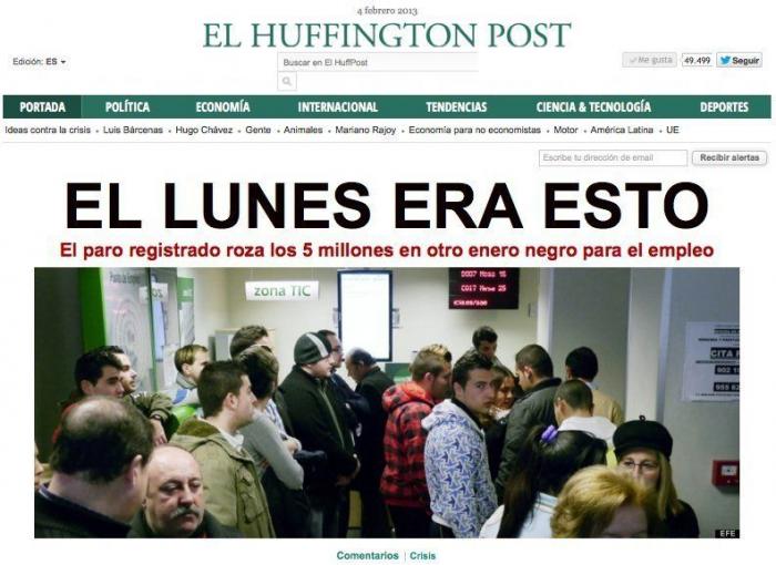 'El Huffington Post' supera los 5 millones de usuarios (y somos felices)
