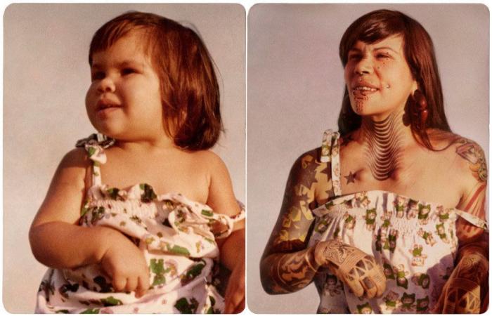 'Regreso al futuro': el libro de adultos recreando fotos de cuando eran pequeños (FOTOS)