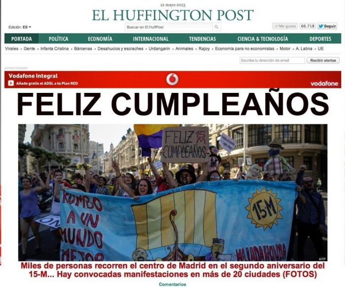 'El Huffington Post' supera los 5 millones de usuarios (y somos felices)