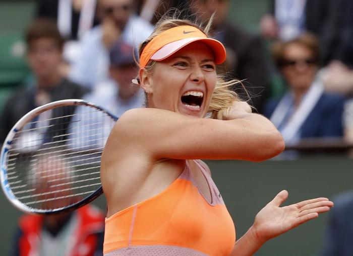 Sharapova gana Roland Garros: sus caras de esfuerzo en el torneo (FOTOS)