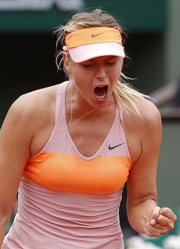 Sharapova gana Roland Garros: sus caras de esfuerzo en el torneo (FOTOS)