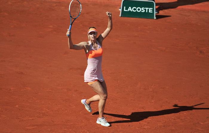 Sharapova gana Roland Garros: sus caras de esfuerzo en el torneo (FOTOS)