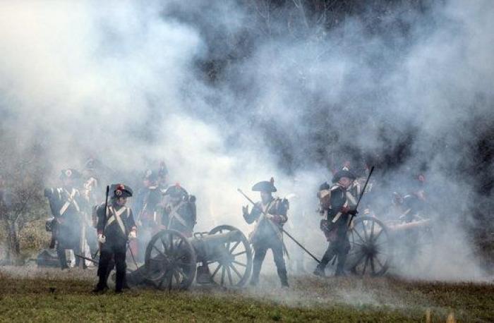 La recreación de la batalla de Austerlitz (FOTOS)