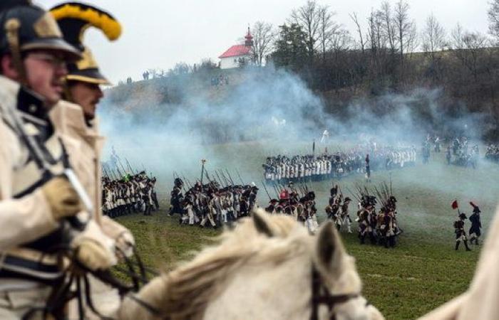 La recreación de la batalla de Austerlitz (FOTOS)