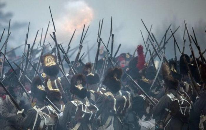 La recreación de la batalla de Austerlitz (FOTOS)