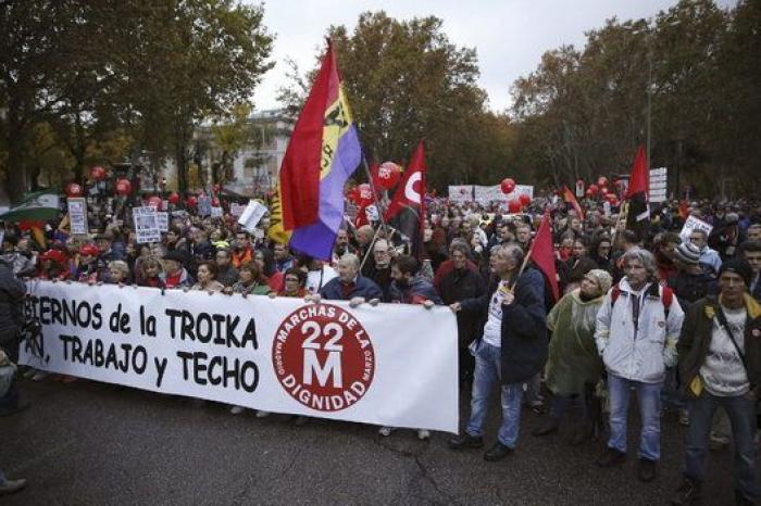 Miles de personas participan en toda España en las Marchas por la Dignidad