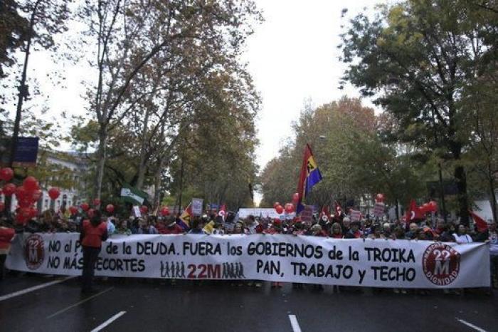 Miles de personas participan en toda España en las Marchas por la Dignidad