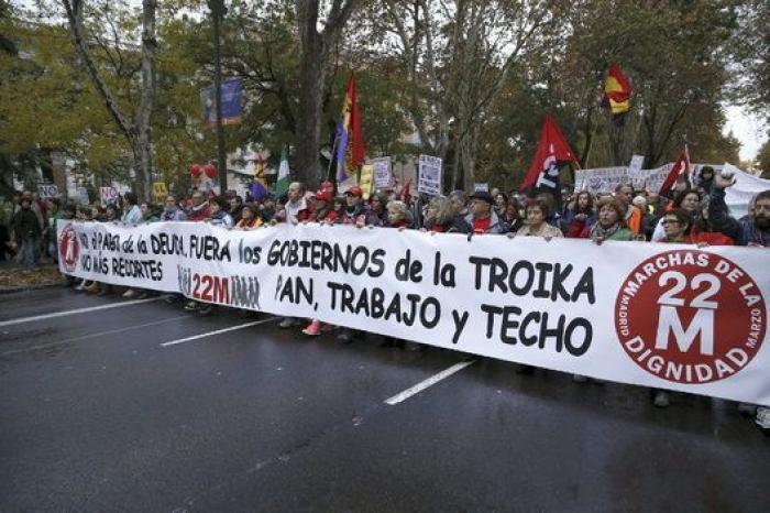 Miles de personas participan en toda España en las Marchas por la Dignidad