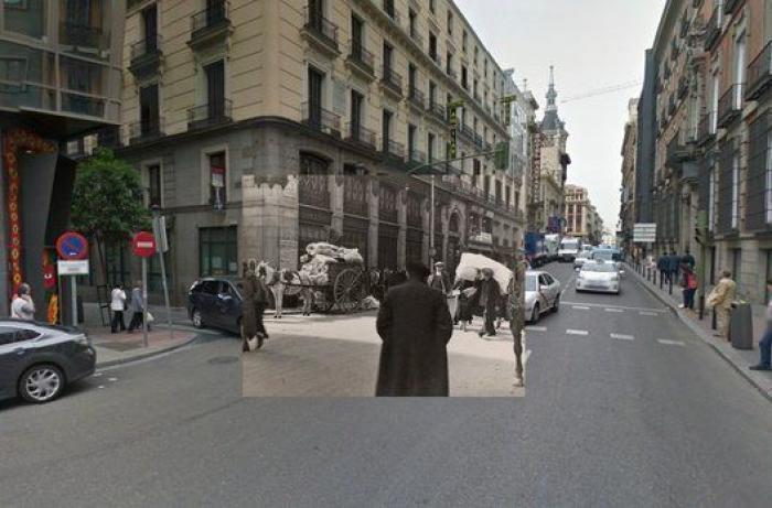 El Madrid de la Guerra Civil y el actual, unidos en Google Street (FOTOS)