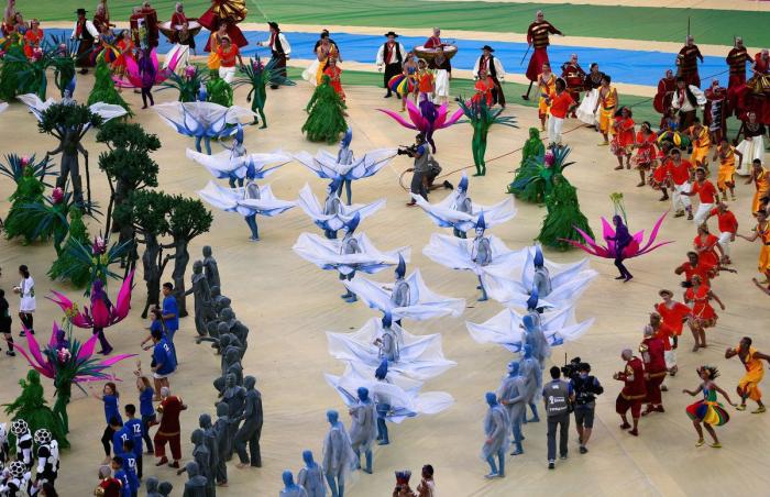 Las 11 mejores fotos de la inauguración del Mundial de Brasil 2014 (FOTOS)