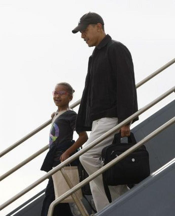 Sasha Obama no asistió al discurso de despedida de su padre por un buen motivo