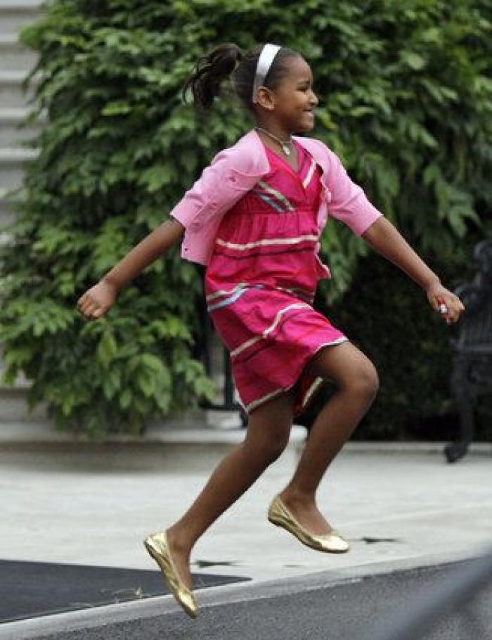 Sasha Obama no asistió al discurso de despedida de su padre por un buen motivo