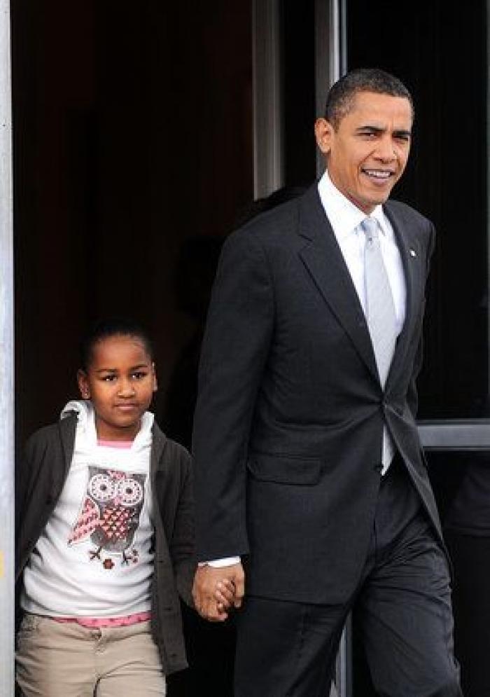 Sasha Obama no asistió al discurso de despedida de su padre por un buen motivo