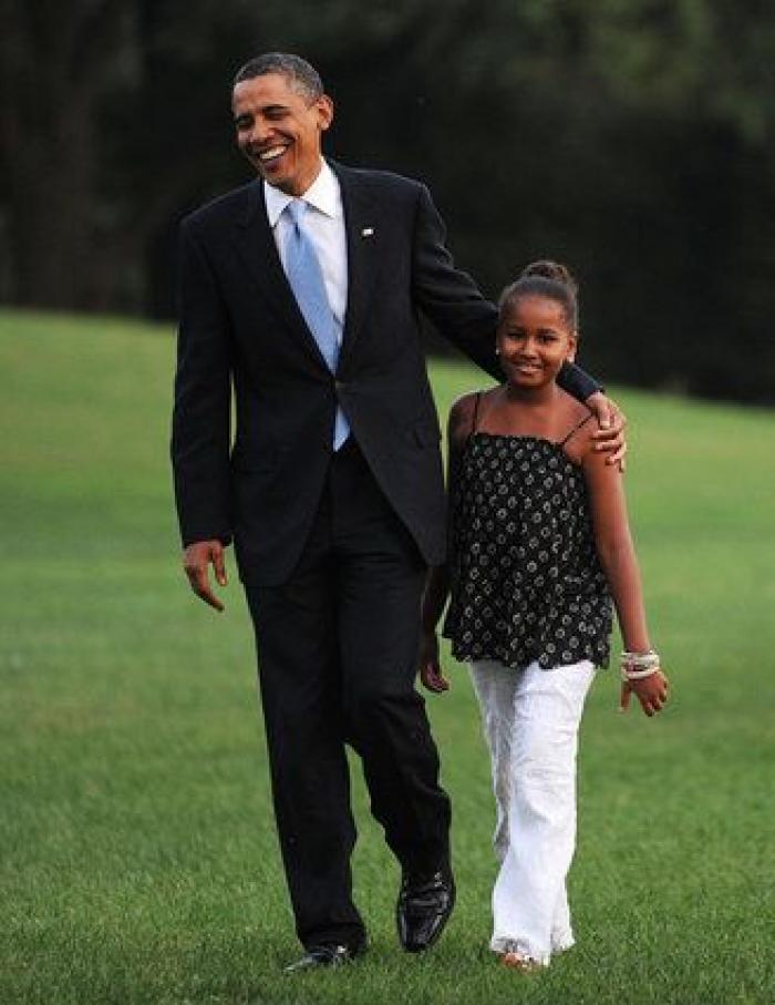 Sasha Obama no asistió al discurso de despedida de su padre por un buen motivo