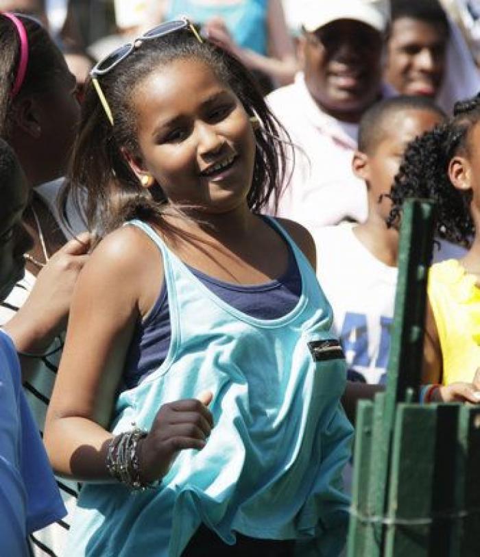 Sasha Obama no asistió al discurso de despedida de su padre por un buen motivo