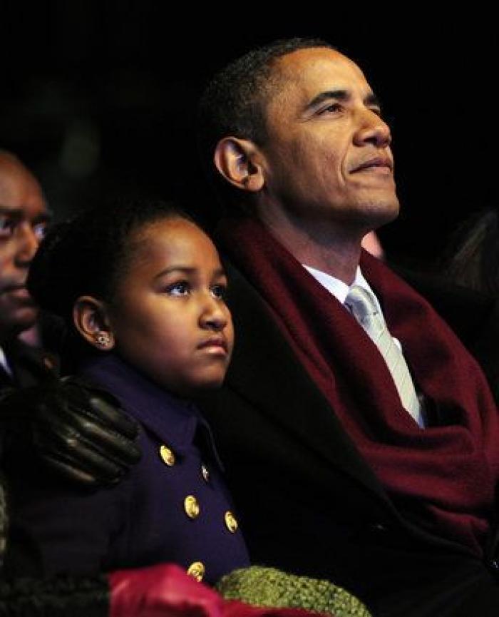 Sasha Obama no asistió al discurso de despedida de su padre por un buen motivo