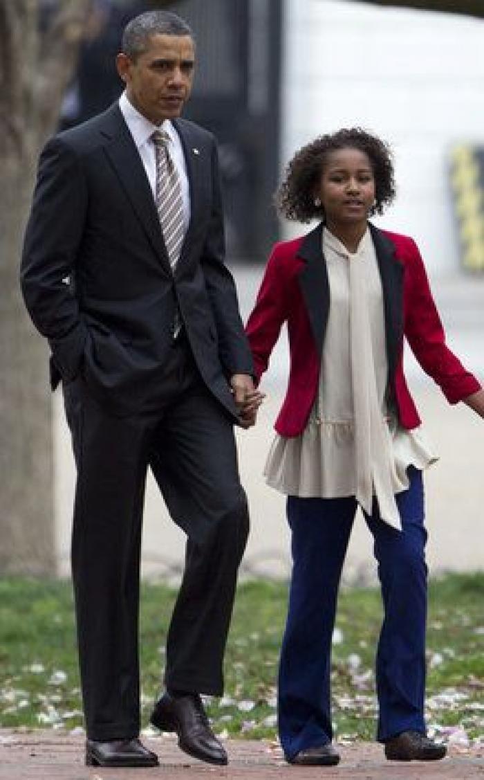 Sasha Obama no asistió al discurso de despedida de su padre por un buen motivo