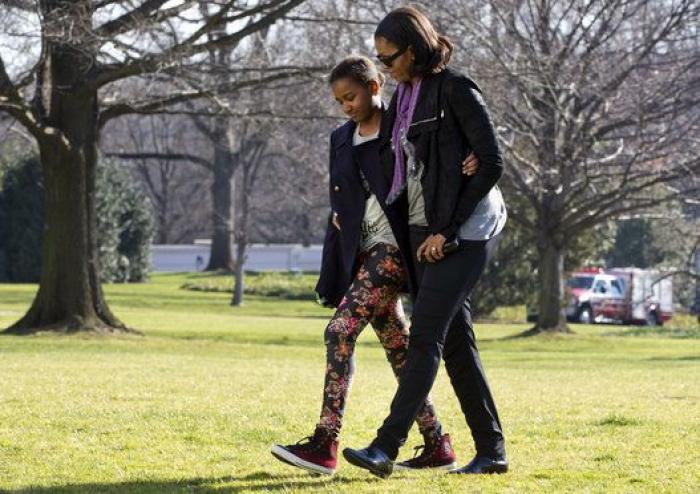 Sasha Obama no asistió al discurso de despedida de su padre por un buen motivo