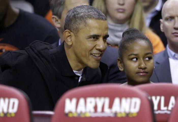 Sasha Obama no asistió al discurso de despedida de su padre por un buen motivo