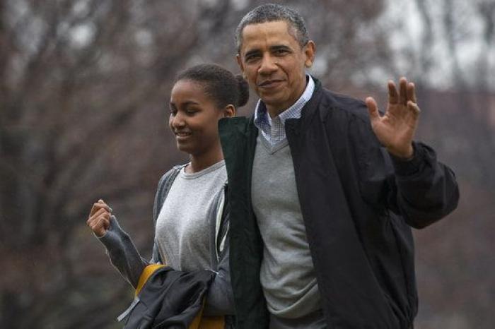 Sasha Obama no asistió al discurso de despedida de su padre por un buen motivo