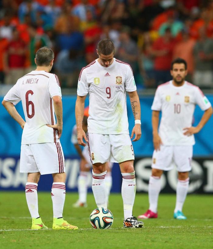 España-Holanda: esta es la cara que se te queda cuando te meten cinco (FOTOS)