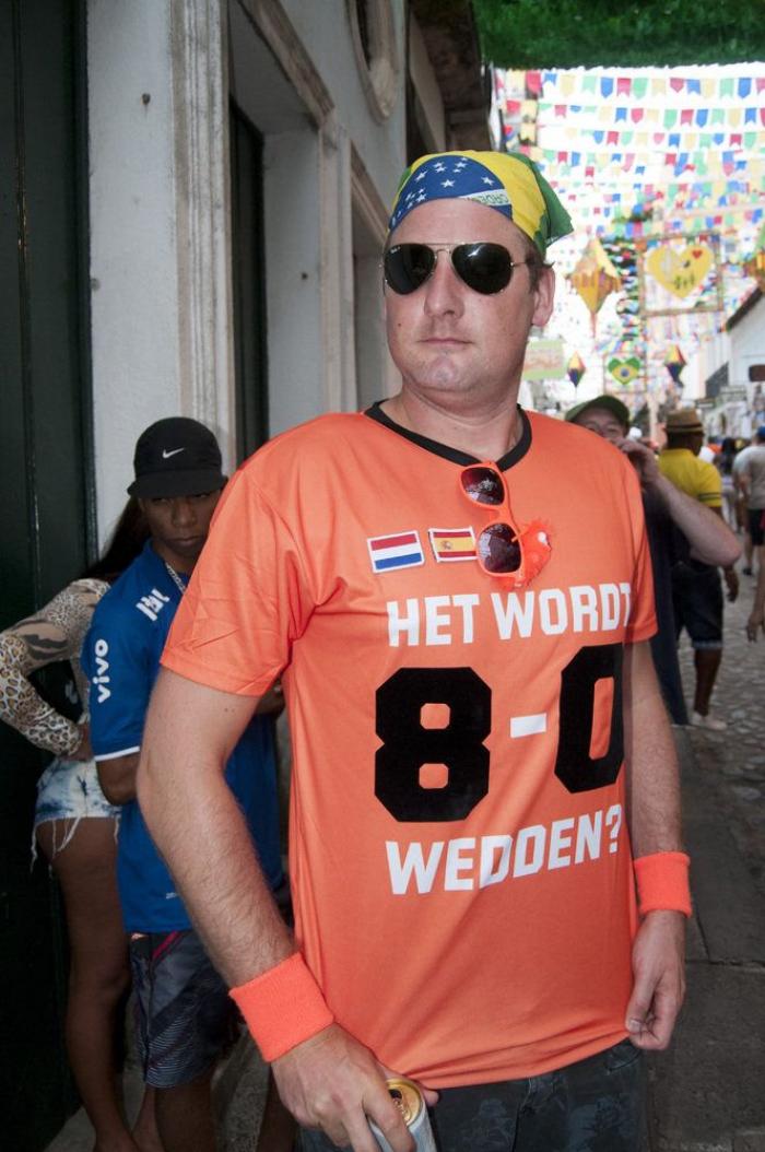 Unanimidad entre la afición holandesa: 1-1 en el partido contra España