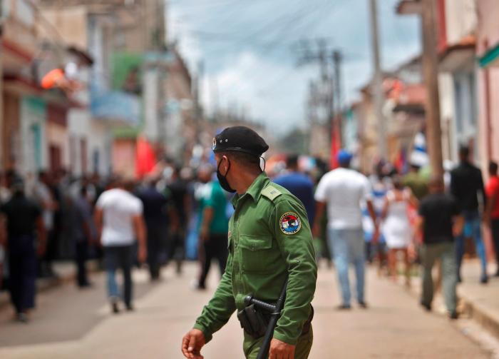 Sánchez pide desde EEUU reformas en Cuba "sin injerencias de nadie" y critica el embargo