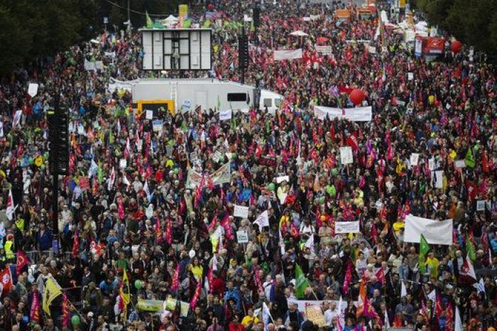 Cientos de miles de personas se manifiestan en toda Europa contra el TTIP y el CETA