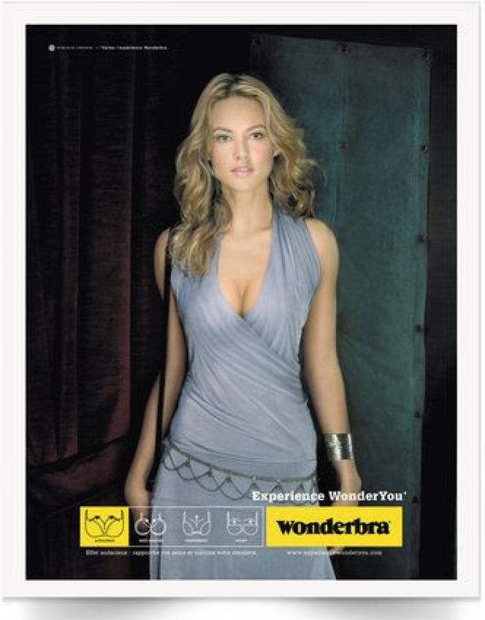 Wonderbra cumple 20 años: así ha cambiado el sujetador más famoso del mundo
