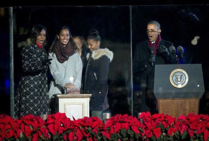 Ya puedes poner el árbol de Navidad, los Obama ya lo han hecho (FOTOS)