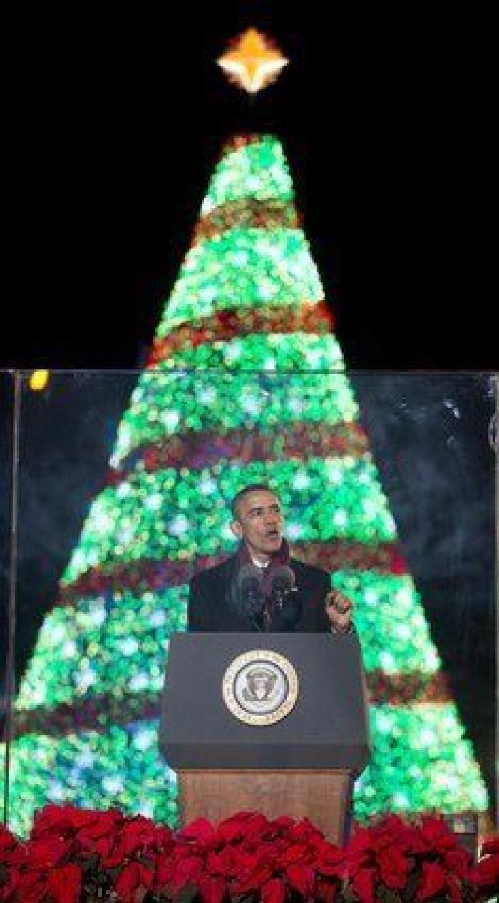 Ya puedes poner el árbol de Navidad, los Obama ya lo han hecho (FOTOS)