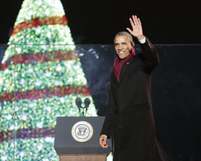 Ya puedes poner el árbol de Navidad, los Obama ya lo han hecho (FOTOS)