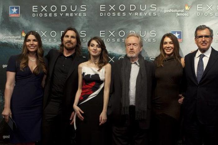 María Valverde, anfitriona de Christian Bale en el estreno de 'Exodus' (FOTOS)