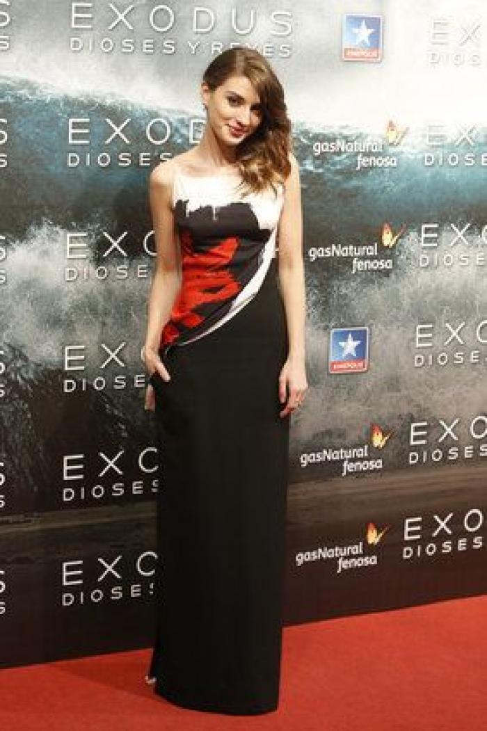 María Valverde, anfitriona de Christian Bale en el estreno de 'Exodus' (FOTOS)