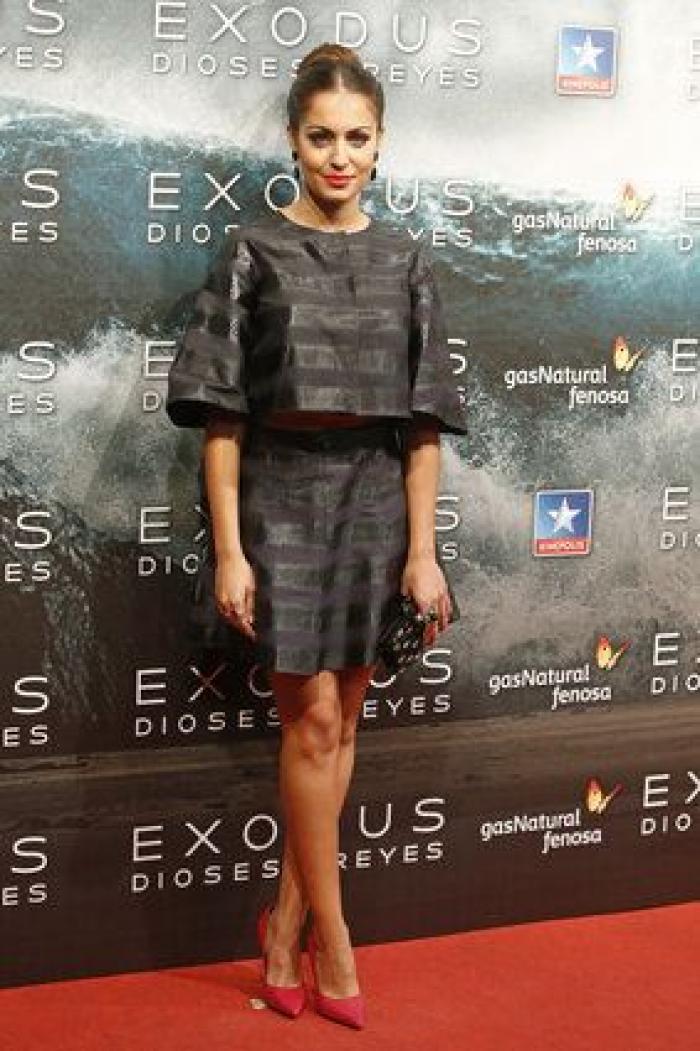 María Valverde, anfitriona de Christian Bale en el estreno de 'Exodus' (FOTOS)