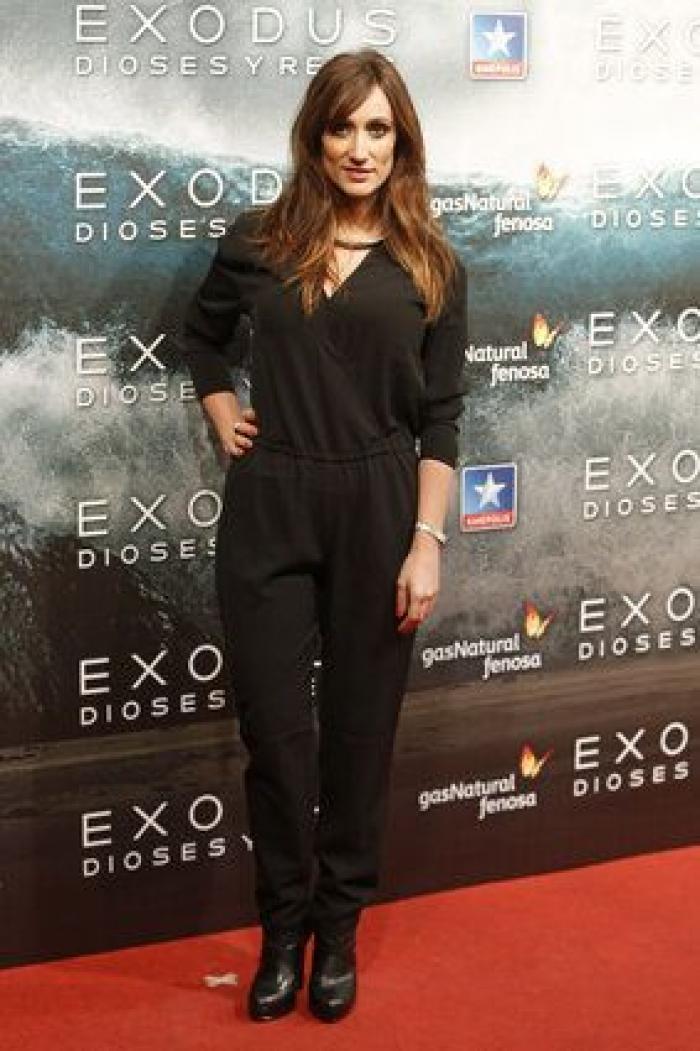 María Valverde, anfitriona de Christian Bale en el estreno de 'Exodus' (FOTOS)