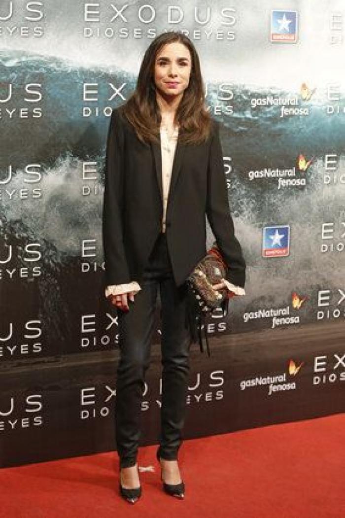 María Valverde, anfitriona de Christian Bale en el estreno de 'Exodus' (FOTOS)