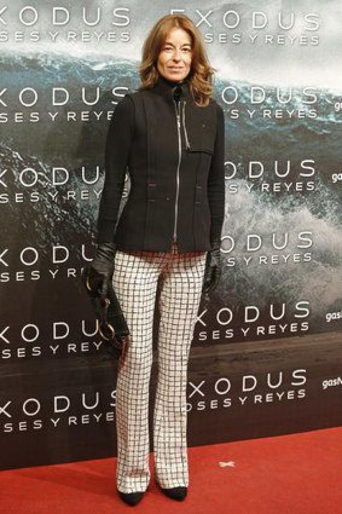 María Valverde, anfitriona de Christian Bale en el estreno de 'Exodus' (FOTOS)