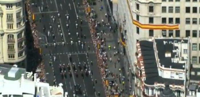 FOTOS AÉREAS: Un recorrido sin grandes aglomeraciones