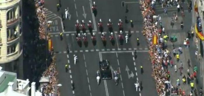 FOTOS AÉREAS: Un recorrido sin grandes aglomeraciones